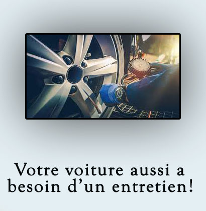 Votre voiture aussi a besoin d’un entretien !