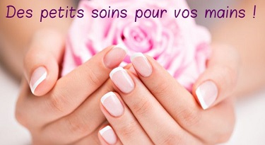 Des petits soins pour vos mains !