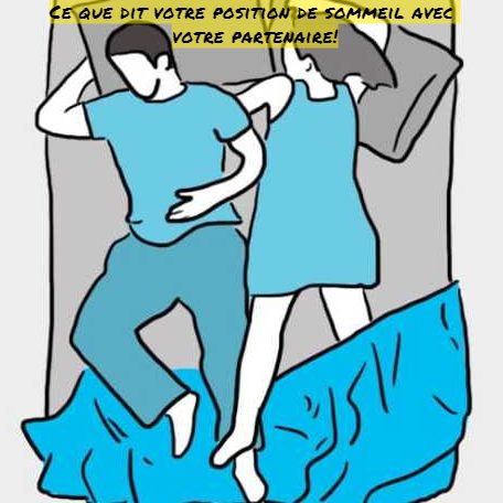 Les positions de sommeil avec votre partenaire Ce que dit votre position de sommeil avec votre partenaire!