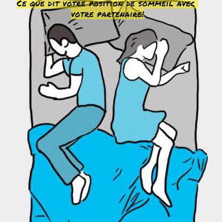 Les amoureux de la liberté Ce que dit votre position de sommeil avec votre partenaire!