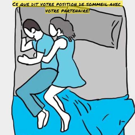 La chasse Ce que dit votre position de sommeil avec votre partenaire!