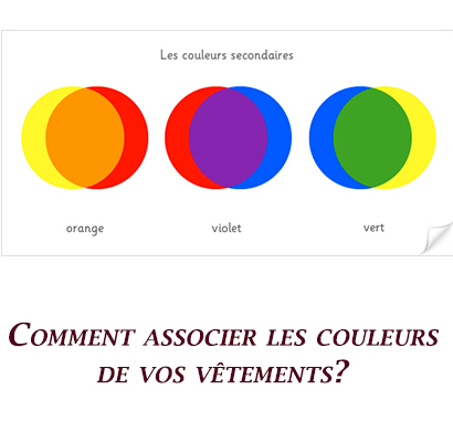 Comment associer les couleurs de vos vêtements?