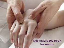 Des massages pour les mains !