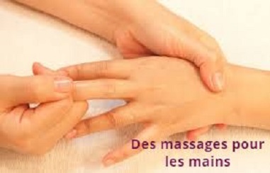 Des massages pour les mains !