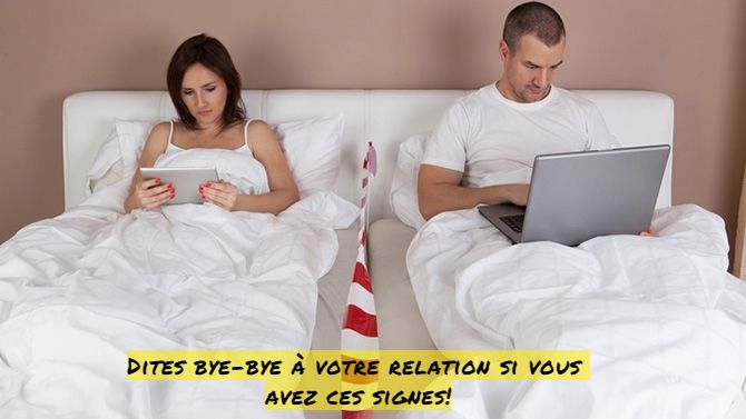 Vous ne vous dites pas bonne nuit Dites bye-bye à votre relation si vous avez ces signes!