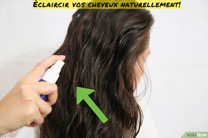 Éclaircir vos cheveux naturellement!