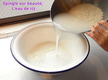  Épinglé sur beauté; L’eau de riz