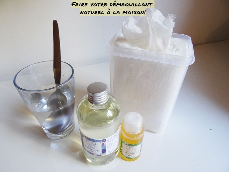 Faire votre démaquillant naturel à la maison !