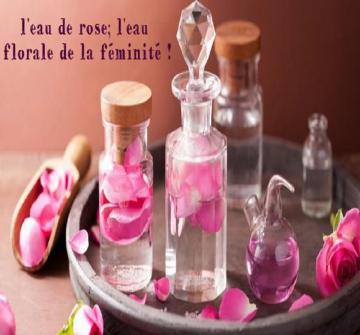 l'eau de rose; soin naturel bon pour la peau et les cheveux !