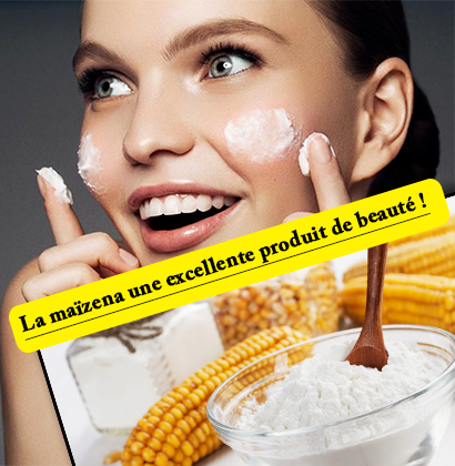 La maïzena une excellente produit de beauté !