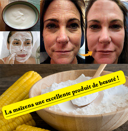 La maïzena une excellente produit de beauté !