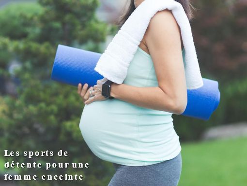 La marche Les sports de détente pour une femme enceinte
