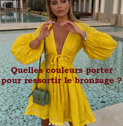 Quelles couleurs porter pour ressortir le bronzage ?