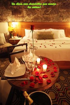 Un diner aux chandelles pas comme les autres!
