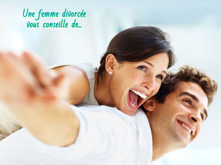 Trouvez l'humeur dans tout Une femme divorcée vous conseille de