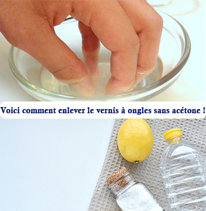 Voici comment enlever le vernis à ongles sans acétone ! Voici comment enlever le vernis à ongles sans acétone !