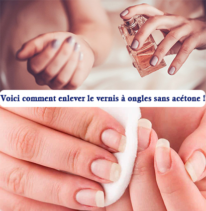 Voici comment enlever le vernis à ongles sans acétone ! Voici comment enlever le vernis à ongles sans acétone !