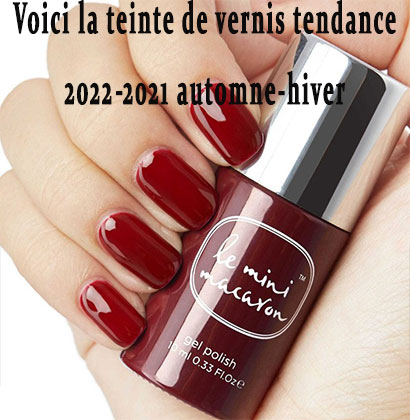Voici la teinte de vernis tendance automne-hiver 2021-2022