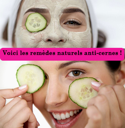 Voici les remèdes naturels anti-cernes !