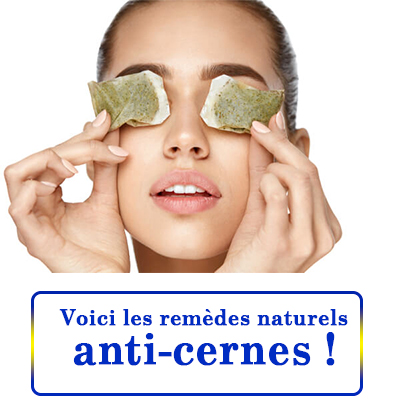 Voici les remèdes naturels anti-cernes !