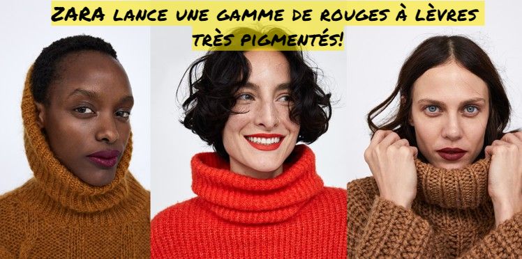 ZARA lance une gamme de rouges à lèvres très pigmentés!